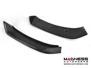 Maserati Levante S Sport Utility Front Car Splitters - Carbon Fiber 